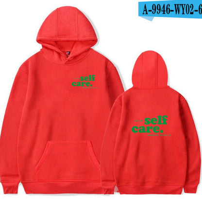 Unisex Warm Hoodie - Pullover, Cotton Blend, For Winter
