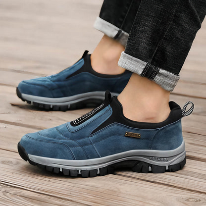 Orthopedic Hiking Shoes for Women with Non-Slip Rubber Sole and Comfortable Round Toe Design-2