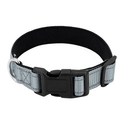 Reflective Dog Collar Fast-Lock Buckle - Safe Night Walks, Fall 2025 Gift Idea For Pets