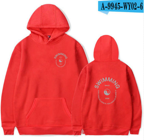 Unisex Warm Hoodie - Pullover, Cotton Blend, For Winter