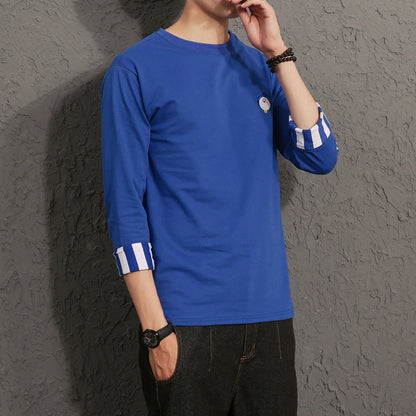 Light Men’s T Shirt - Relaxed Boxy Cut, Cotton Autumn