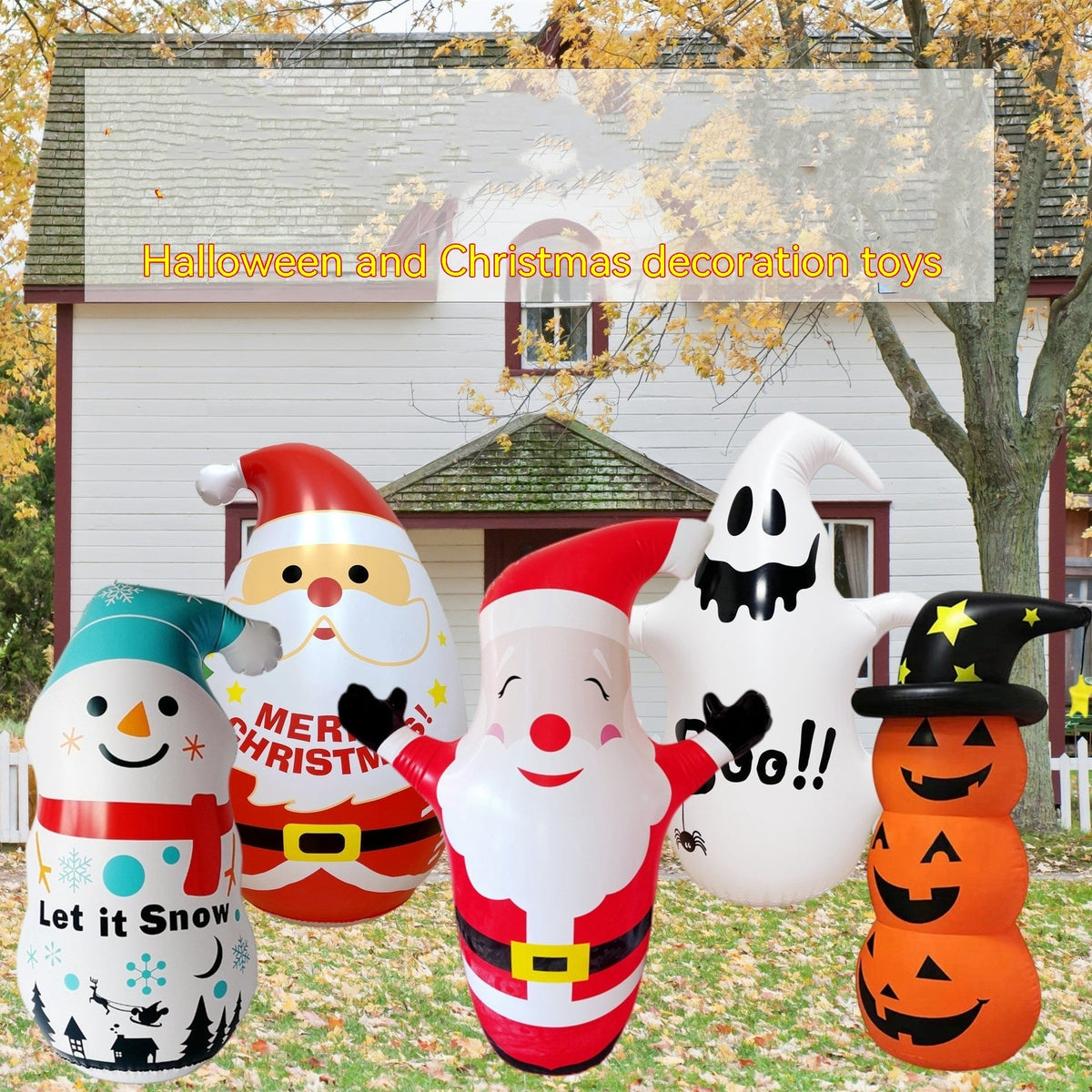 Halloween Pvc Tumbler Party Decoration Sturdy Spooky