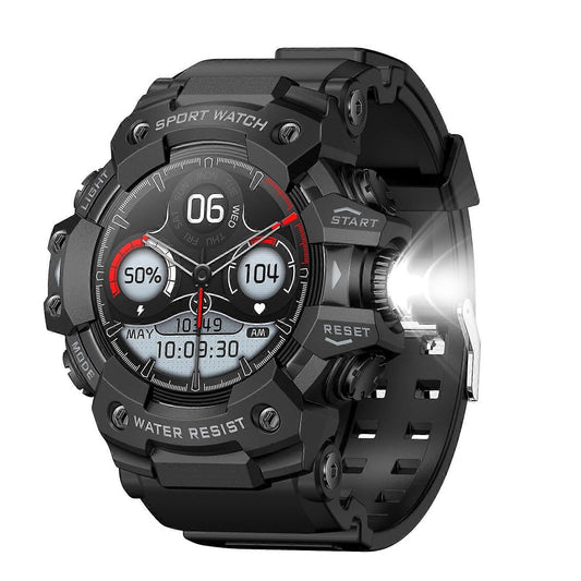 Smart Watch Rugged Outdoor Edition Fall 2025 Bluetooth Calls Water-Resistant IP68 Compass Flashlight SOS 1.39 Inch Display