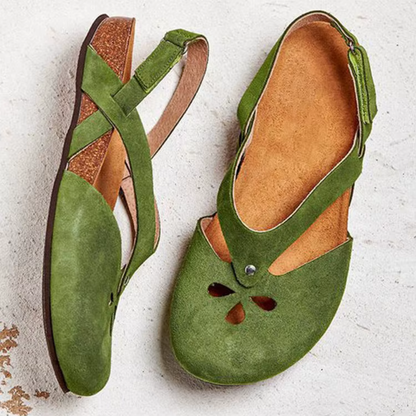 Variant image for Retro Women's Sandals with Adjustable Ankle Strap, Soft Outsole, and Ajoured Design for Summer Style-28