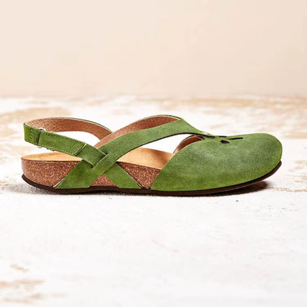 Retro Women's Sandals with Adjustable Ankle Strap, Soft Outsole, and Ajoured Design for Summer Style-6