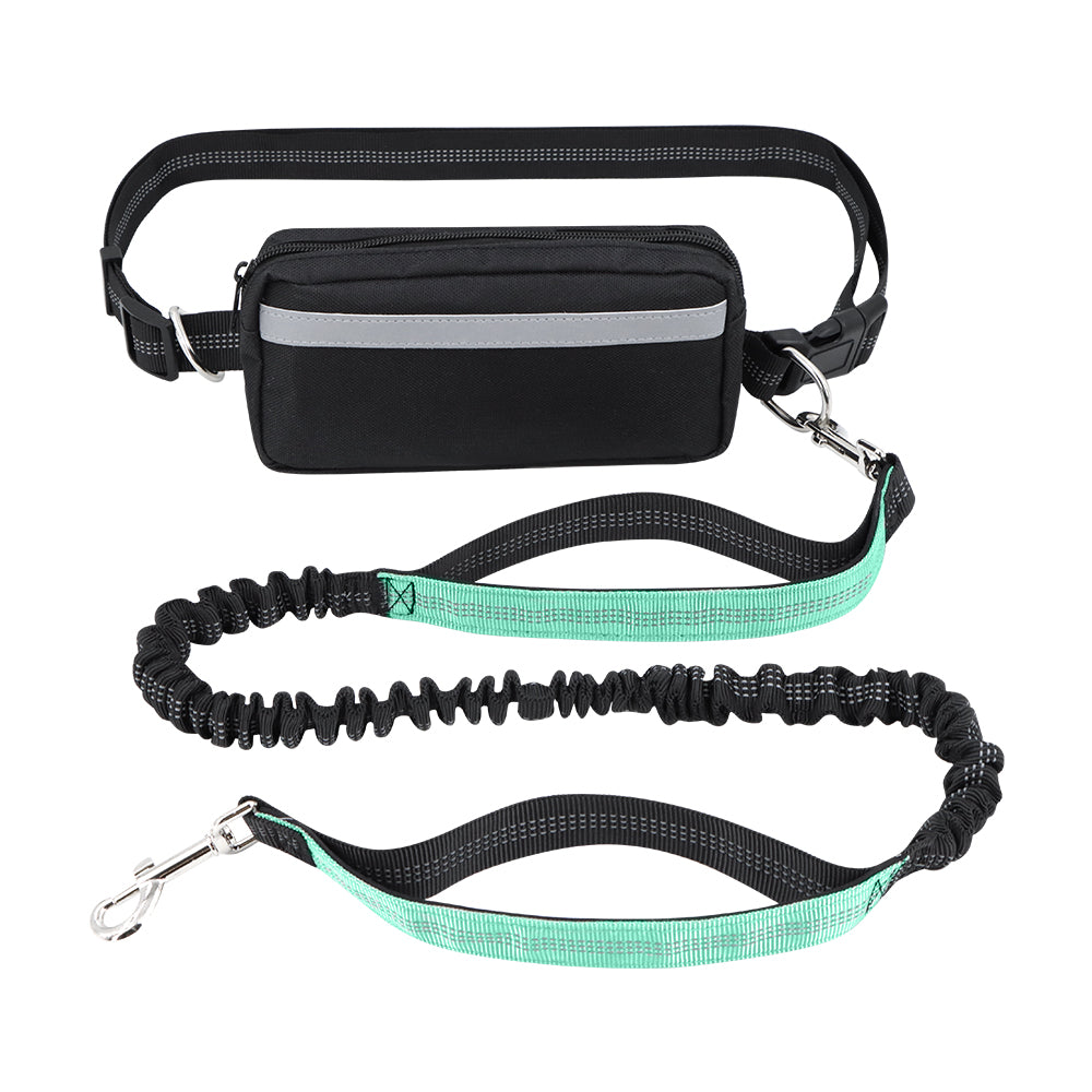 Leash Dog Double-Handle Hands-Free Bungee Reflective Walking Leash Fall 2025 Safe Control