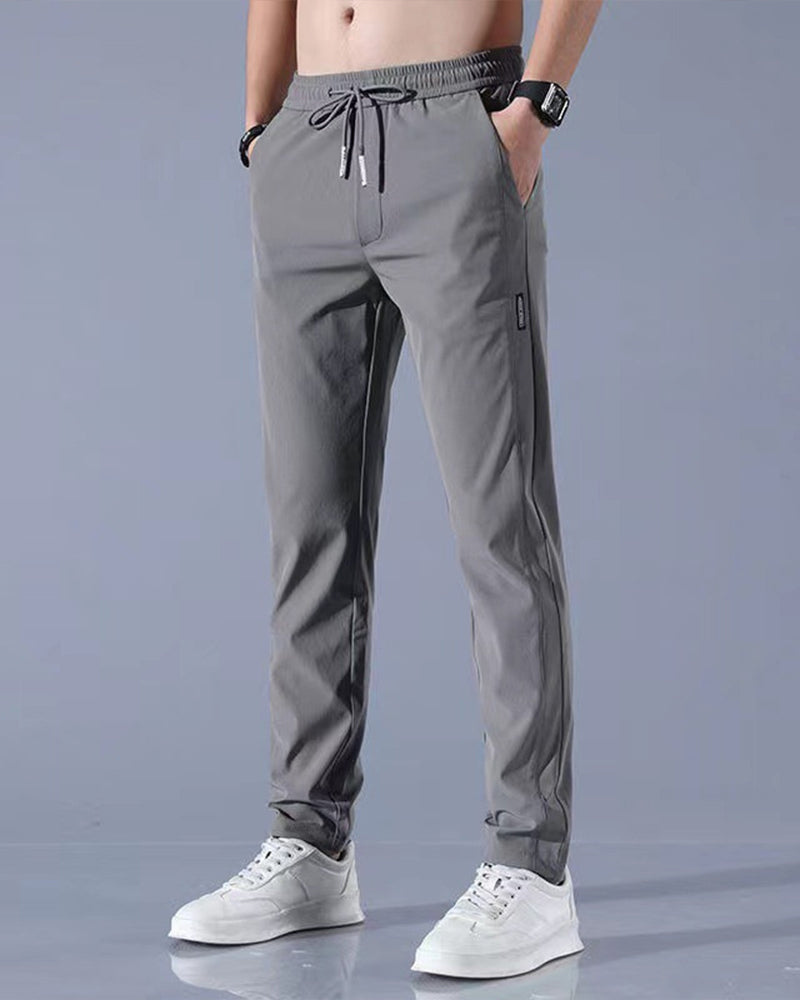 Variant image for Men's Casual Leisure Pants with Quick-Drying Technology and Flexible Stretch Fabric, Perfect for Active Lifestyle-1