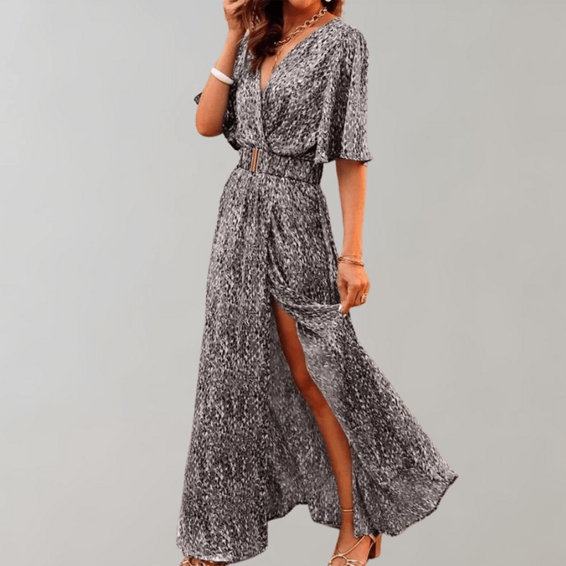 Variant image for Elegant Women's Maxi Dress - Lightweight Summer Dress for Versatile Occasions-1