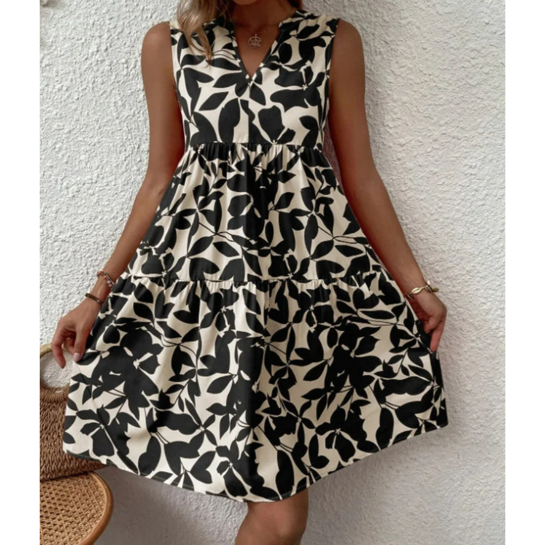 Elegant White Midi Dress for Women, Long Sleeve Midi Dress with Sleeves in Premium Polyester for Comfort and Style-2