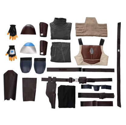Space2025 Edition Bounty Hunter Cosplay Costume Kit Halloween