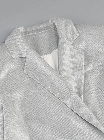 glamorous design, high-quality fabric, for special occasions – Glimmering women's 3-piece set