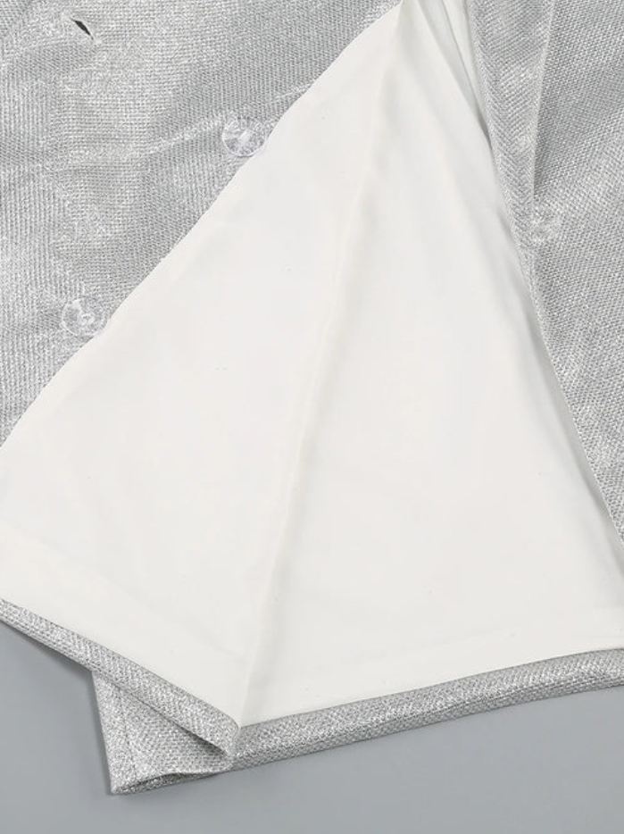 glamorous design, high-quality fabric, for special occasions – Glimmering women's 3-piece set