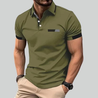 Sleeve Short Polo Shirt - Summer Casual Lapel Sports Polos Gift For Men