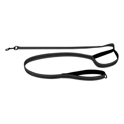 Traffic Handle, Nighttime Visibility, Fall 2025 Pet Safety – Reflective Dual-Handle Dog Leash
