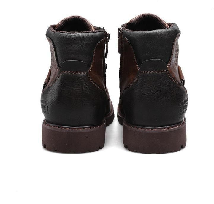 Resistant Slip Men's Work Boots - Low Shaft, PU Upper