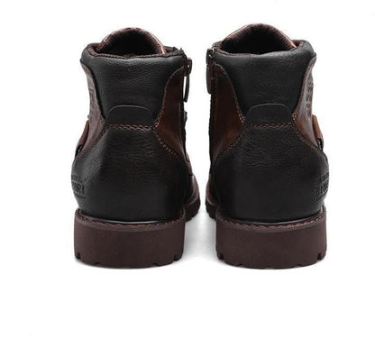 Resistant Slip Men's Work Boots - Low Shaft, PU Upper
