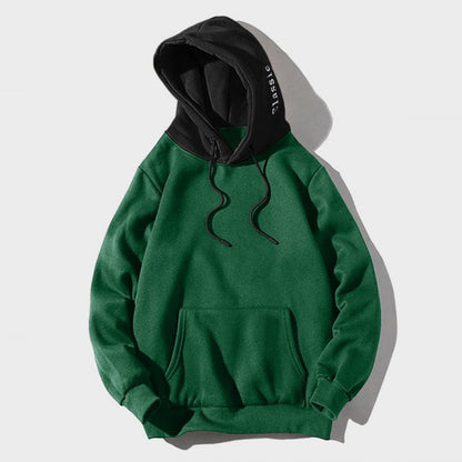 Unisex Warm Hoodie - Relaxed Kangaroo Pocket, Cotton Blend