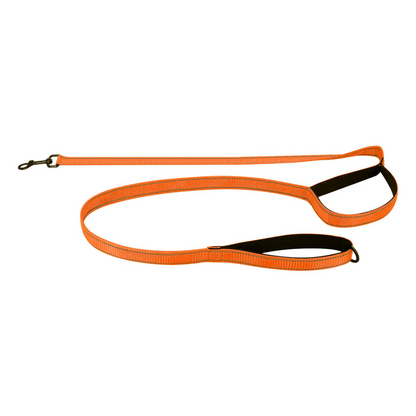 Traffic Handle, Nighttime Visibility, Fall 2025 Pet Safety – Reflective Dual-Handle Dog Leash