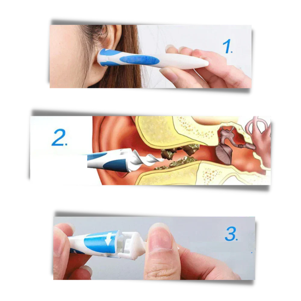 Ear Wax Remover Silicone Spiral Ear Cleaning Device TikTok Viral Fall 2025 Gentle Wax Removal