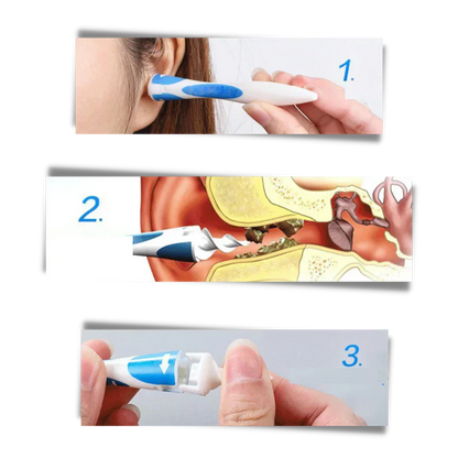 Ear Wax Remover Silicone Spiral Ear Cleaning Device TikTok Viral Fall 2025 Gentle Wax Removal