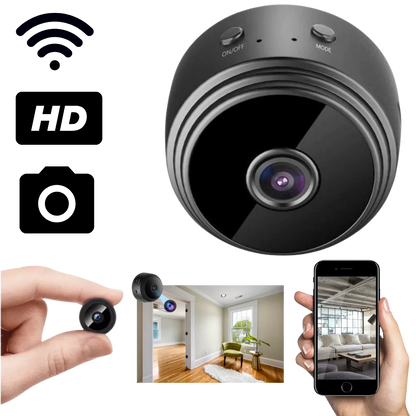 Mini Cordless Security Camera Magnetic Mount Indoor WiFi Camera Fall 2025 Night Vision Motion Alerts