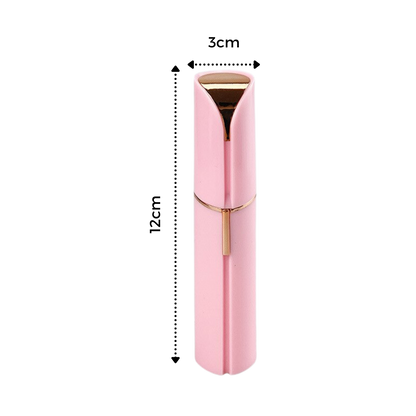 Motor-Driven Facial Hair Shaver - Travel-Friendly, Safe Shaving Device for Men and Women, Simple to Clean
