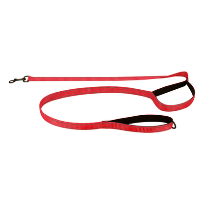 Traffic Handle, Nighttime Visibility, Fall 2025 Pet Safety – Reflective Dual-Handle Dog Leash