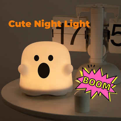 Night Silicone Light Touch Lamp Bedside Cute Halloween