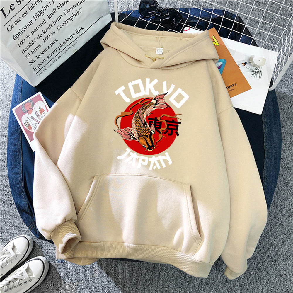 Plush Mens Hooded Sweater - Pullover Polyester, Casual