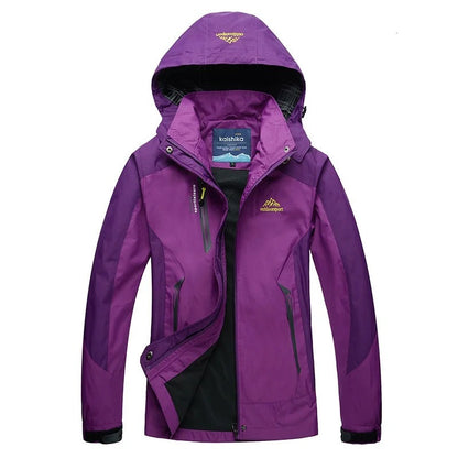 Water-Resistant Women's Ski Jacket - Midlength, Breathable Winter