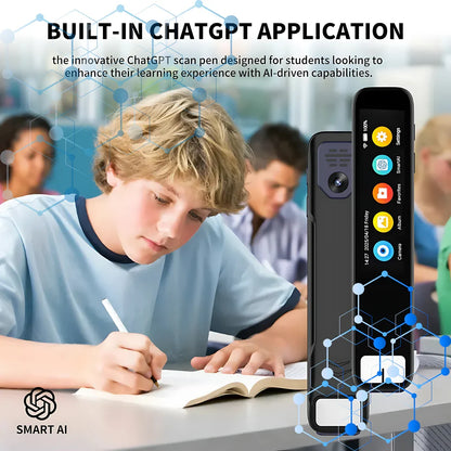 Intelligent Scanning Pen for English Learning, High-Accurate Text Capture and Multi-Language Translation