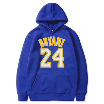 Plush Men's Basketball Hoodie - Pullover Polyester Game Day