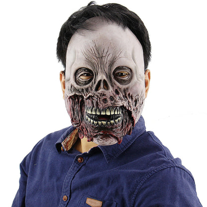 Zombie Halloween Mask Realistic Latex Cosplay Haunted
