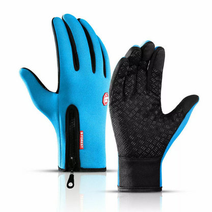 Windproof & Water-Resistant, Anti-Slip Unisex Gloves for Cycling and Cold Weather – Winter Thermal Touchscreen Gloves