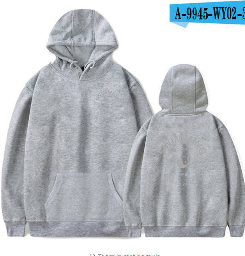Unisex Warm Hoodie - Pullover, Cotton Blend, For Winter