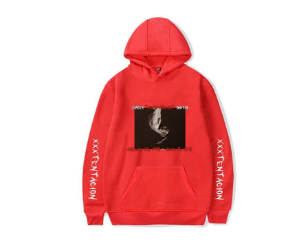 Plush Men's Graphic Hoodie - Pullover Fit, Polyester, Casual