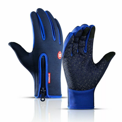 Windproof & Water-Resistant, Anti-Slip Unisex Gloves for Cycling and Cold Weather – Winter Thermal Touchscreen Gloves