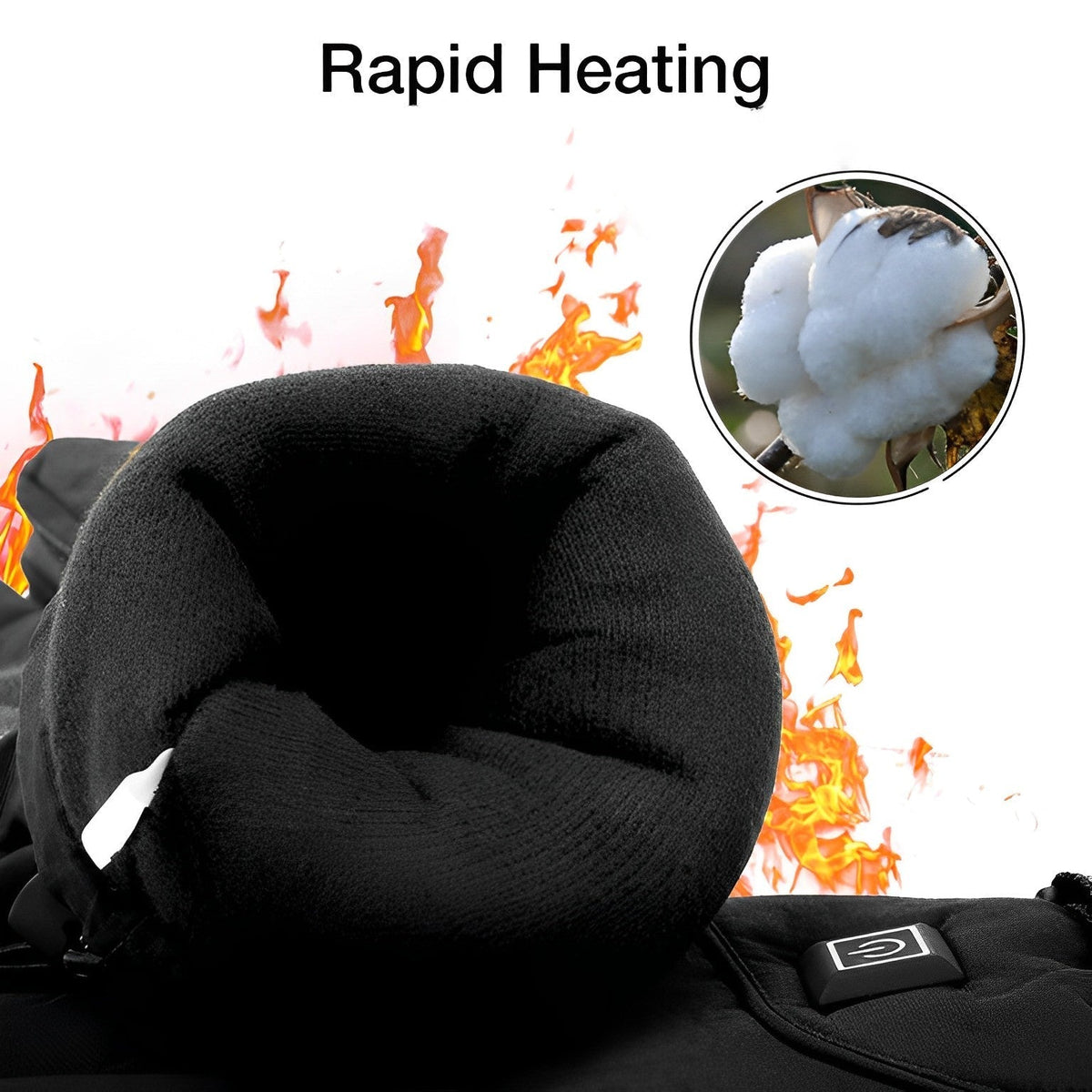 Gloves Heated Battery Heated Winter Gloves 8 Hour Warmth