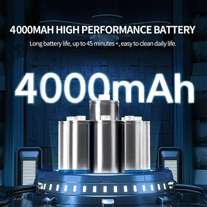 Cordless Car Vacuum Cleaner 95000Pa Travel-Friendly 4000mAh