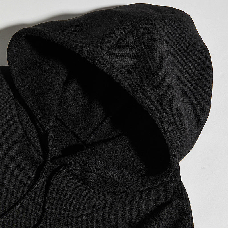Women's Oversized Hoodie - Loose Back Print, Polyester