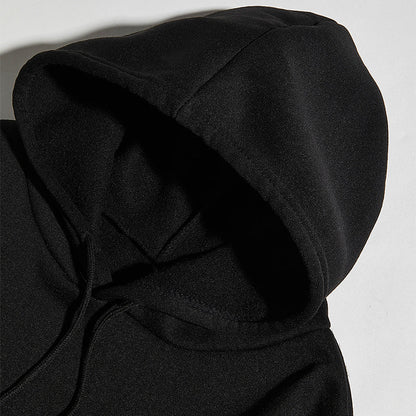 Women's Oversized Hoodie - Loose Back Print, Polyester