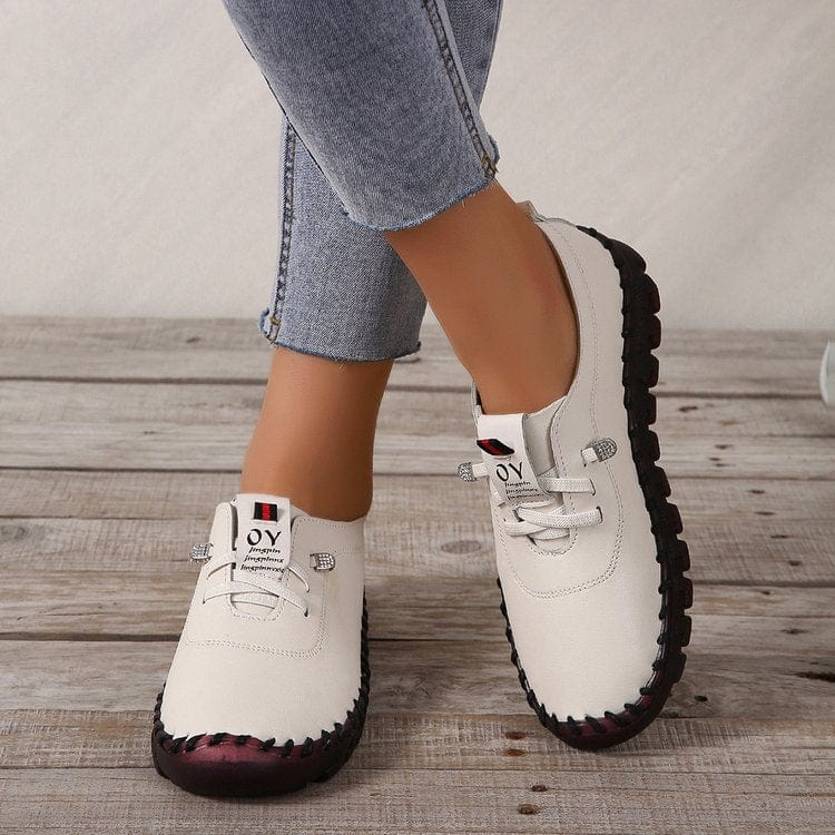 Variant image for Flexible Leather Moccasins with Non-Slip Sole, Comfortable Slip-On Moccasin Shoes for Men and Women, Ideal for Daily Wear-1