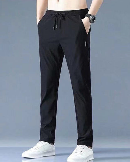Men's Casual Leisure Pants with Quick-Drying Technology and Flexible Stretch Fabric, Perfect for Active Lifestyle-3