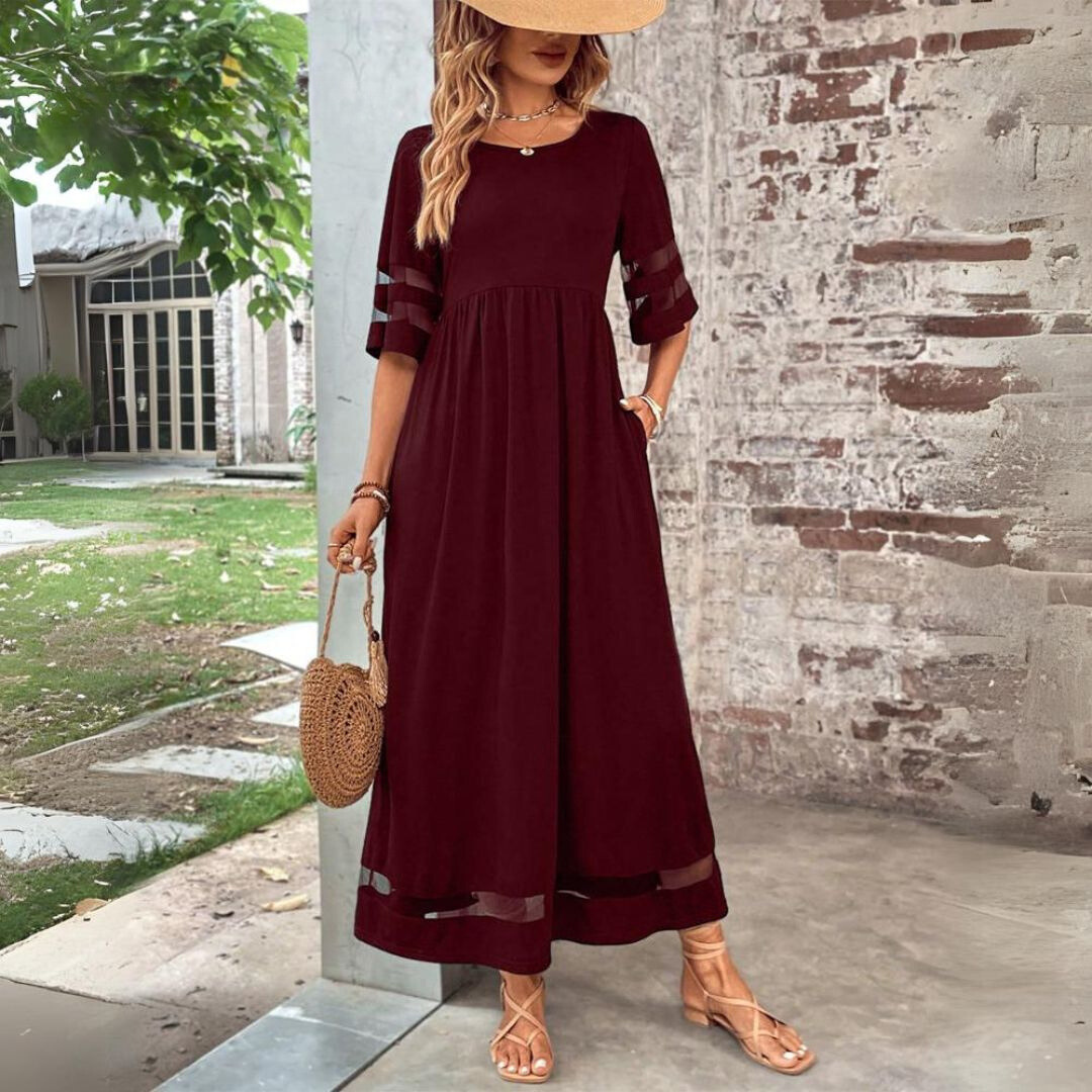 Elegant Womens Dress, Flattering Tummy Control Formal Dress for Wedding Guests, Plus Size Available, Versatile for Any Occasion-6