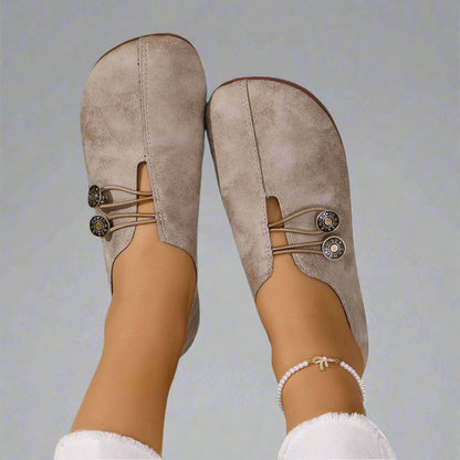 Black Penny Loafers for Women, Premium Goat Leather, Comfortable Everyday Footwear, Stylish and Versatile Design-3