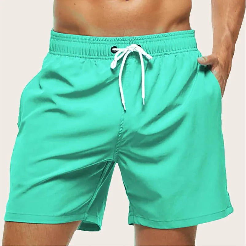 Variant image for Fast-Drying Men's Swim Trunks with Elastic Waist, Comfortable and Versatile Bathing Suit for Swimming and Beach Activities-7