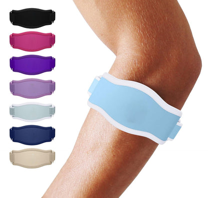 Tennis Elbow Brace Flexible Elbow Support Breathable Sweat Wicking Compression for Tendonitis Fall 2025 Wellness
