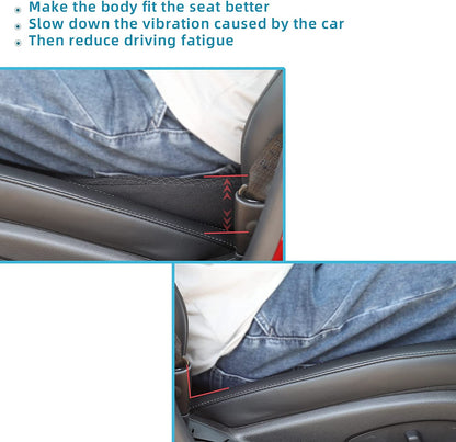 Booster Car Seat Cushion Memory Foam 3.5 Inch Posture