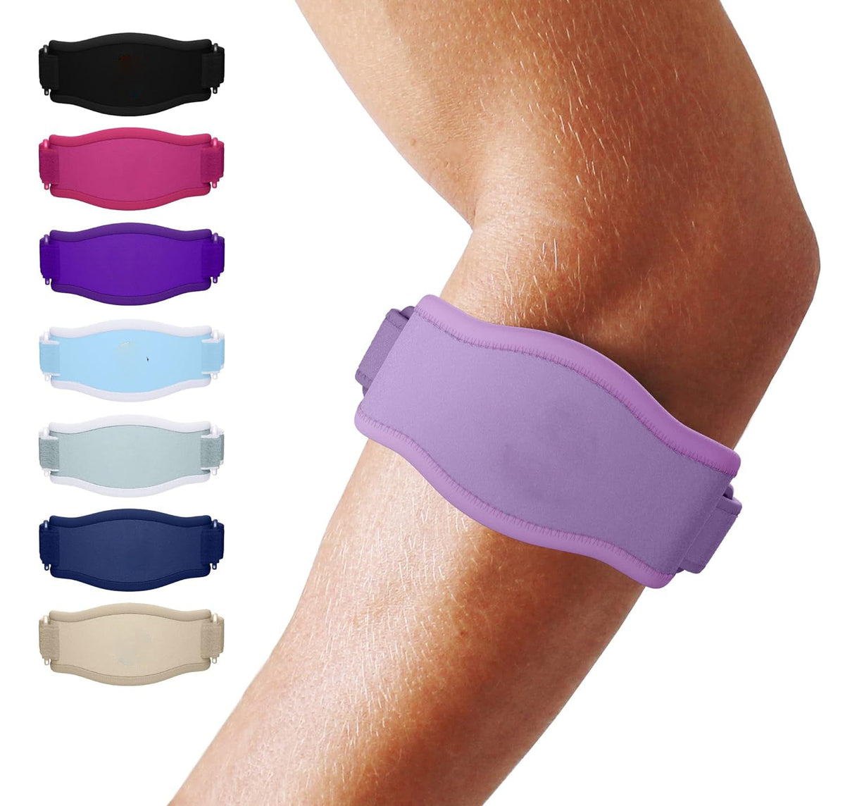 Tennis Elbow Brace Flexible Elbow Support Breathable Sweat Wicking Compression for Tendonitis Fall 2025 Wellness