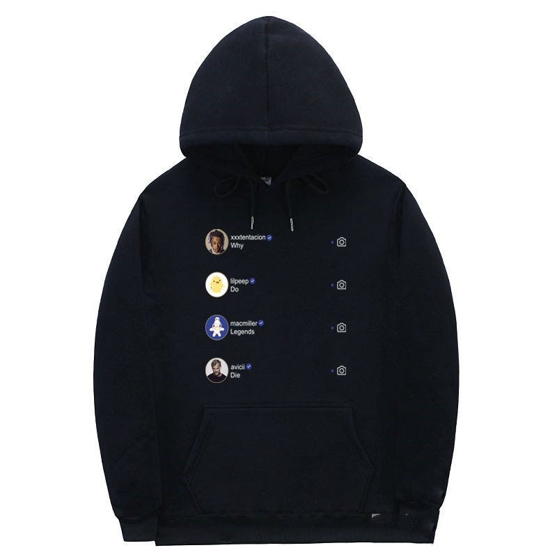 Men's Oversized Hooded Sweater - Relaxed Fit, Fleece Casual